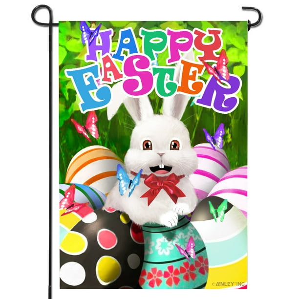 CGSignLab 16x16 Happy Easter Square Premium Acrylic Sign CGSignLab 16x16 Happy Easter Square Premium Acrylic Sign